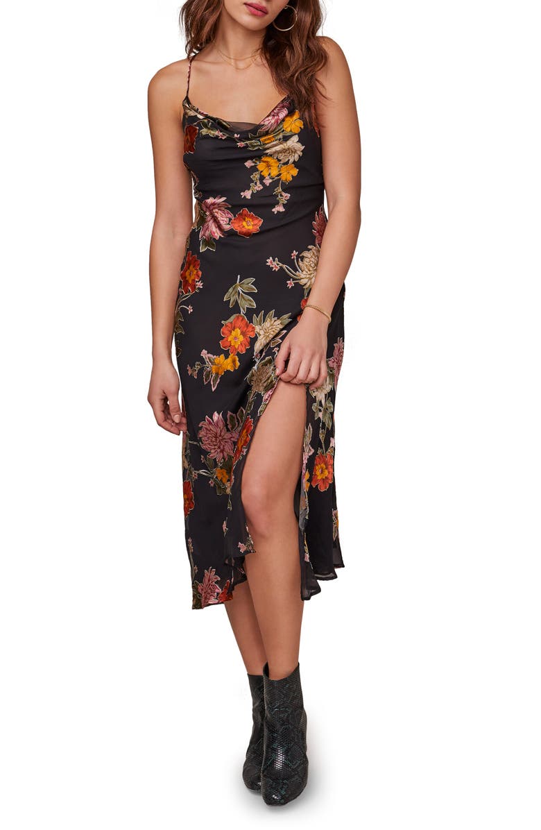 ASTR the Label Gaia Midi Dress, Main, color, 