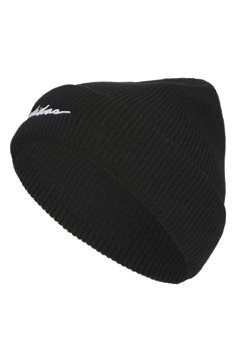 adidas Script Fold Beanie, Main, color,