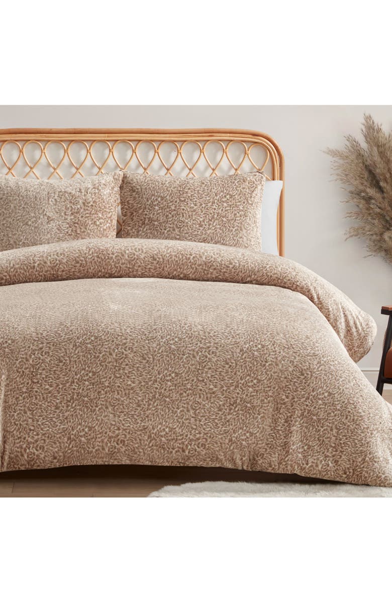 Jessica Simpson Blush Pink Animal Print Comforter Set, Alternate, color, 