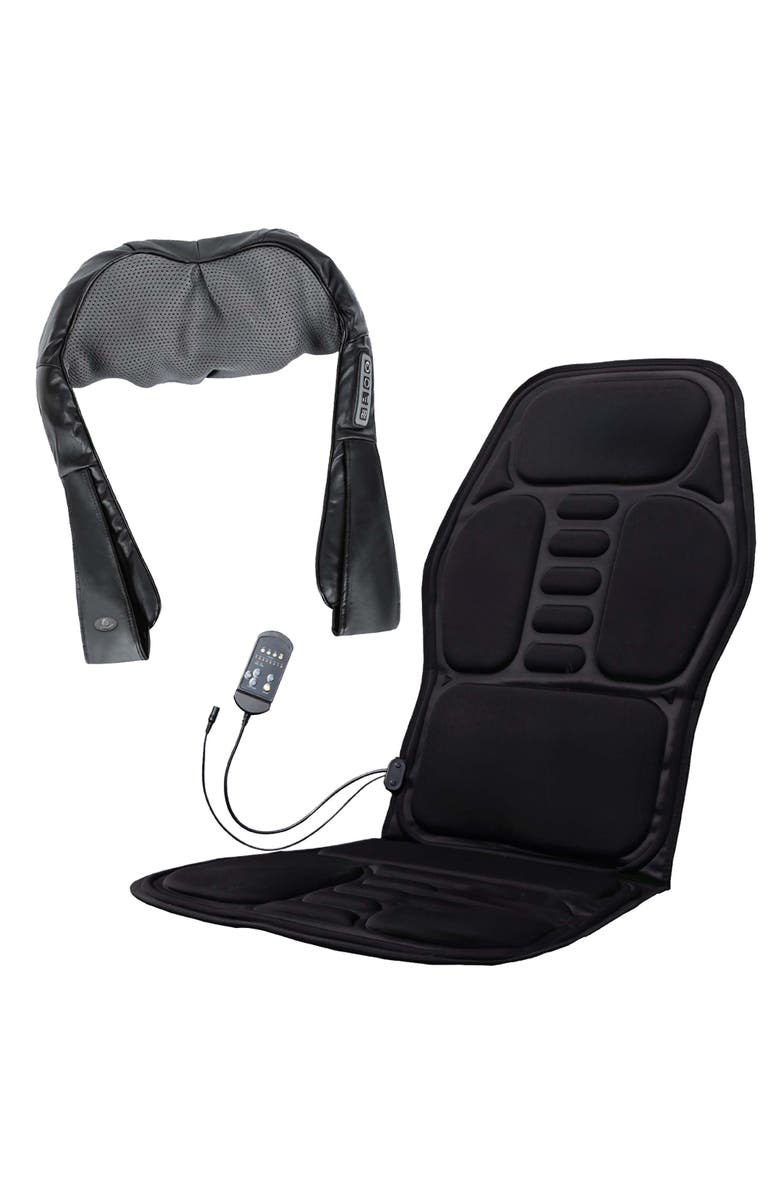PURSONIC Ultimate Home & Office Massage Bundle, Main, color, Black