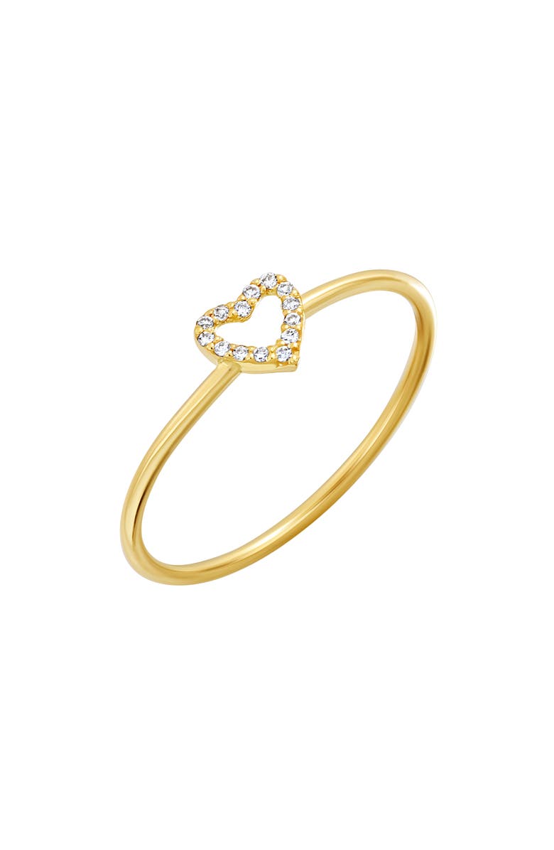 Bony Levy 18K Gold Icon Diamond Stackable Ring - 0.04 ctw, Main, color,