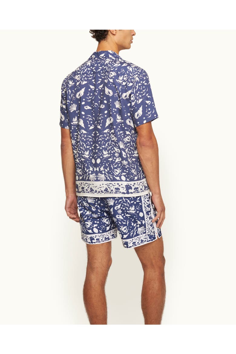 Maitan Relaxed-Fit Shirt, Alternate, color, River Blue