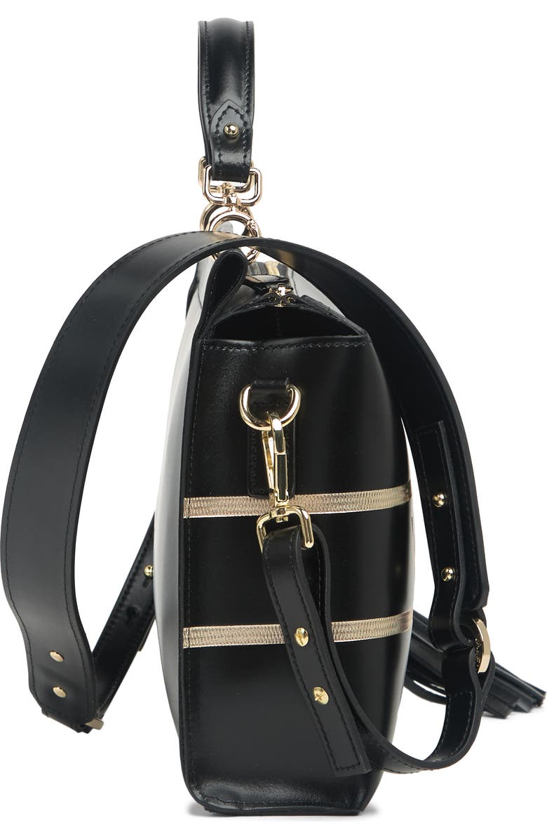 VALENTINO BY MARIO VALENTINO Bridget Lavoro Gold Handbag, Alternate, color,