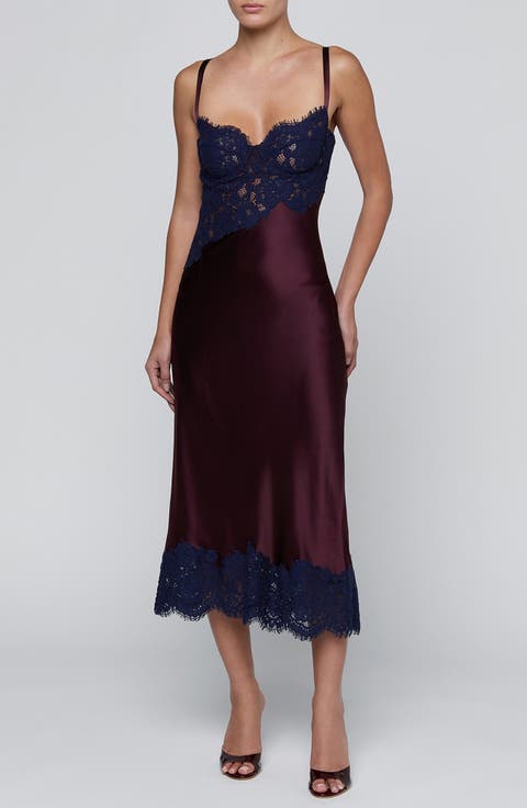 Araminta Lace Appliqué Chemise