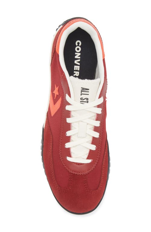 Converse Run Star Trainer Ox Sneaker In Park Red/vermillion Red