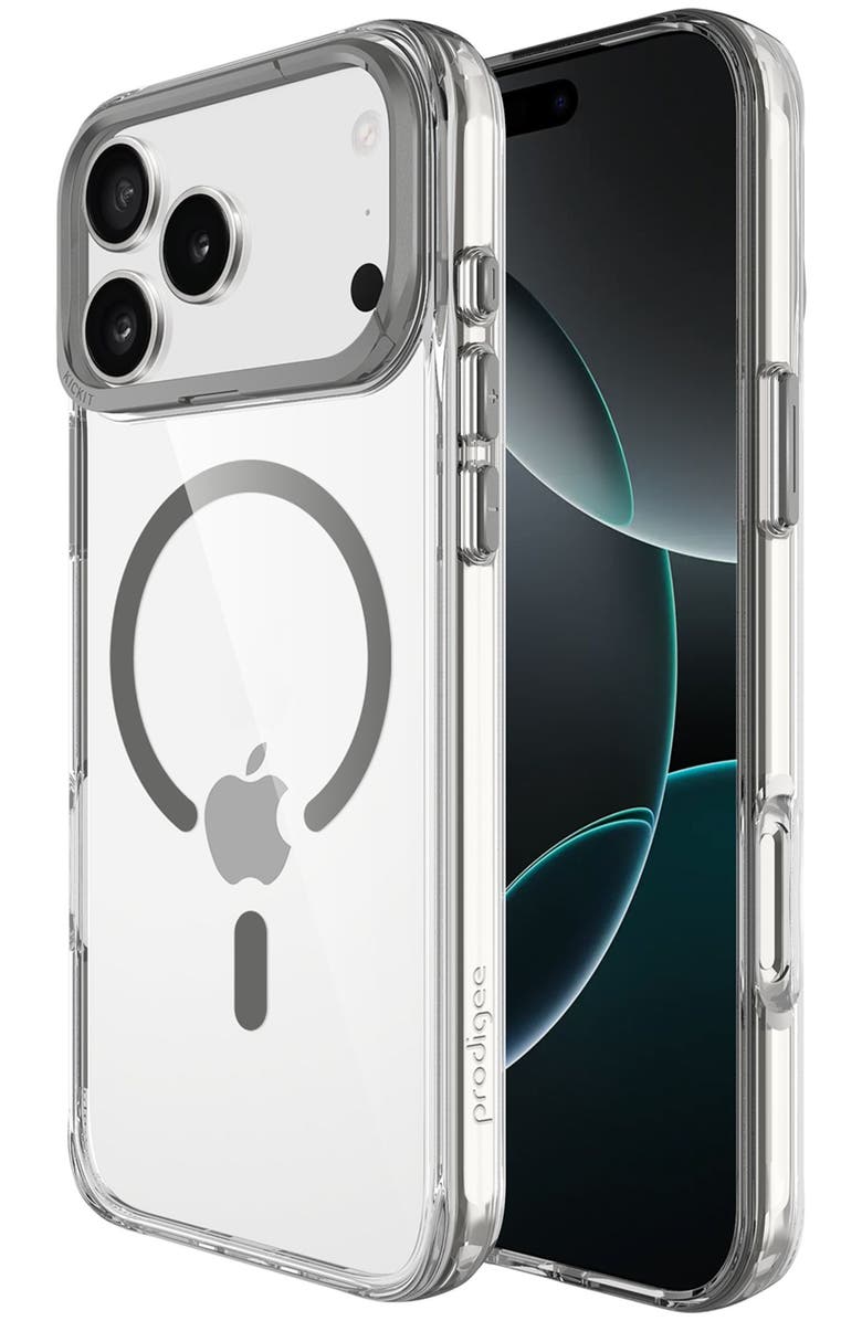 prodigee - Kick It MagSafe Case for Apple iPhone 17 Pro Max / iPhone Pro Max 2026 - Clear, Main, color, Clear