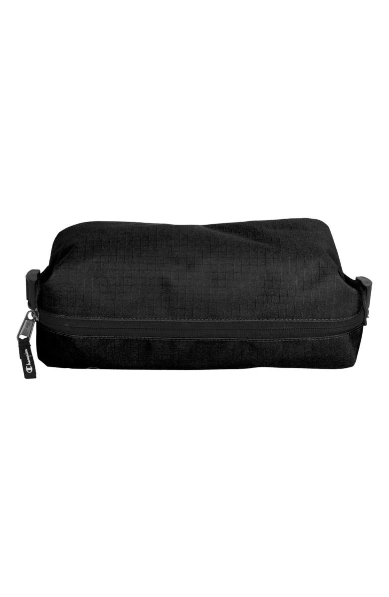 Champion Nylon Ripstop Dopp Kit, Alternate, color, True Black