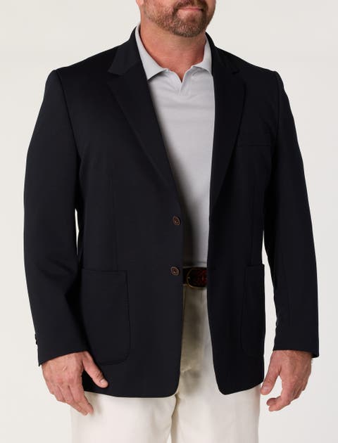 Big & Tall Classic Knit Sport Coat