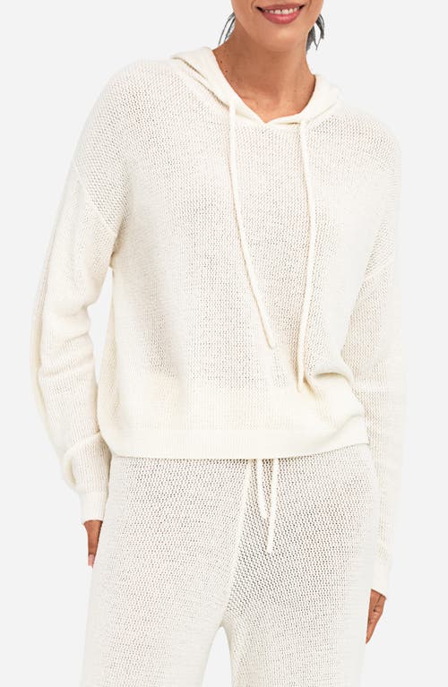 Sunday Citizen Open Knit Hoodie In Multi