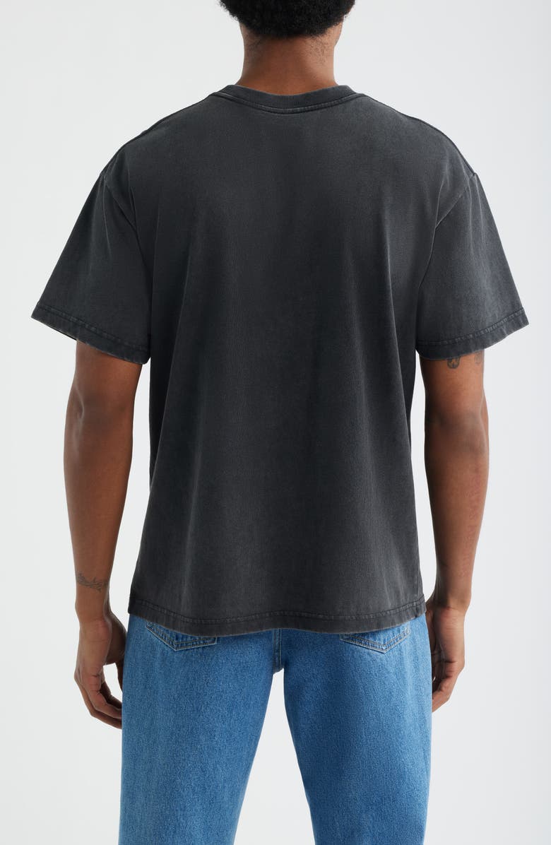 ID Supply Co Skateboard Magazine Graphic Cotton T-Shirt, Alternate, color, Washed Black