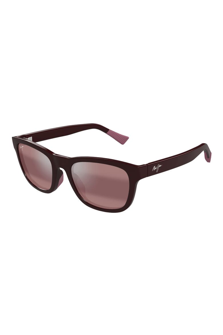Kapii 56mm PolarizedPlus2® Square Sunglasses, Alternate, color, RED