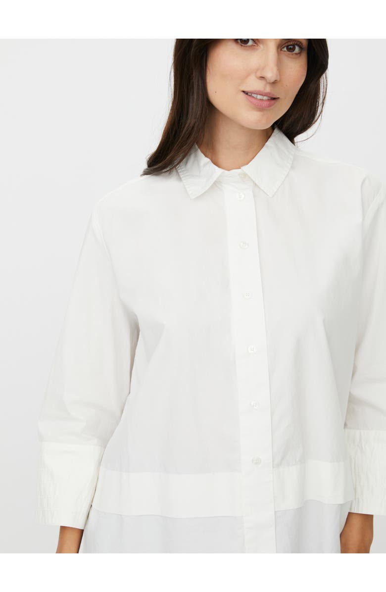 Masai Copenhagen MaIanela 3/4 Sleeve Shirt, Alternate, color, Jet Stream