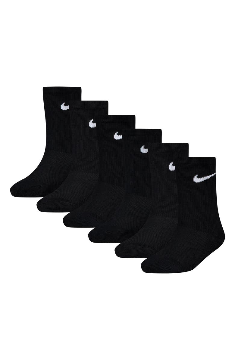 Performance Cushioned Crew Socks - Pack of 6