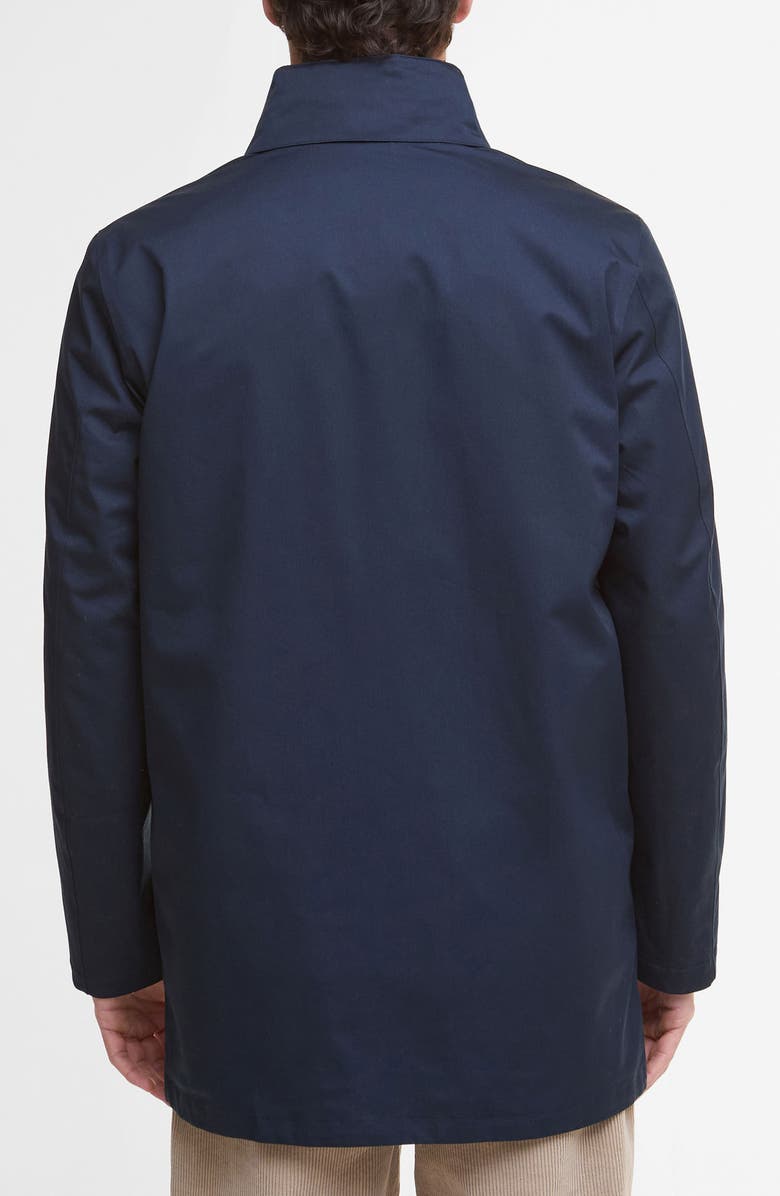 Barbour Chelsea Waterproof Twill Jacket, Alternate, color, Navy