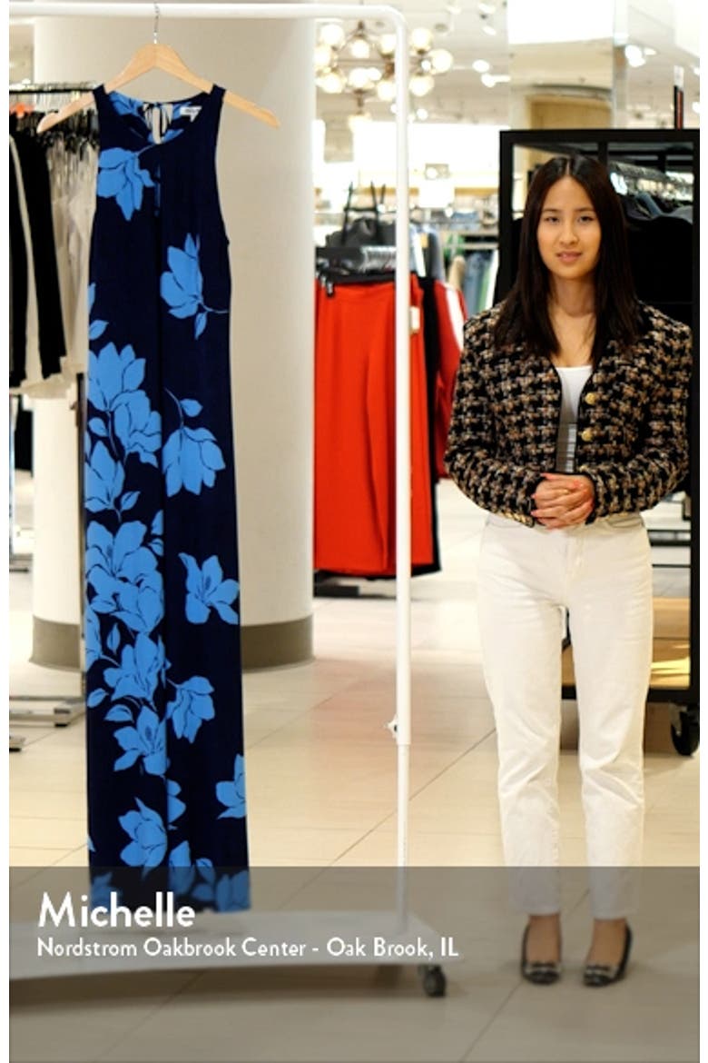 Jasmina Pacific Petals Floral Maxi Dress video