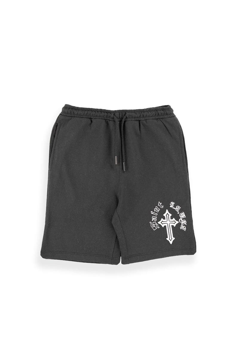 Fly By Night Men's Troy Shorts, Main, color, Black/ Saint La
