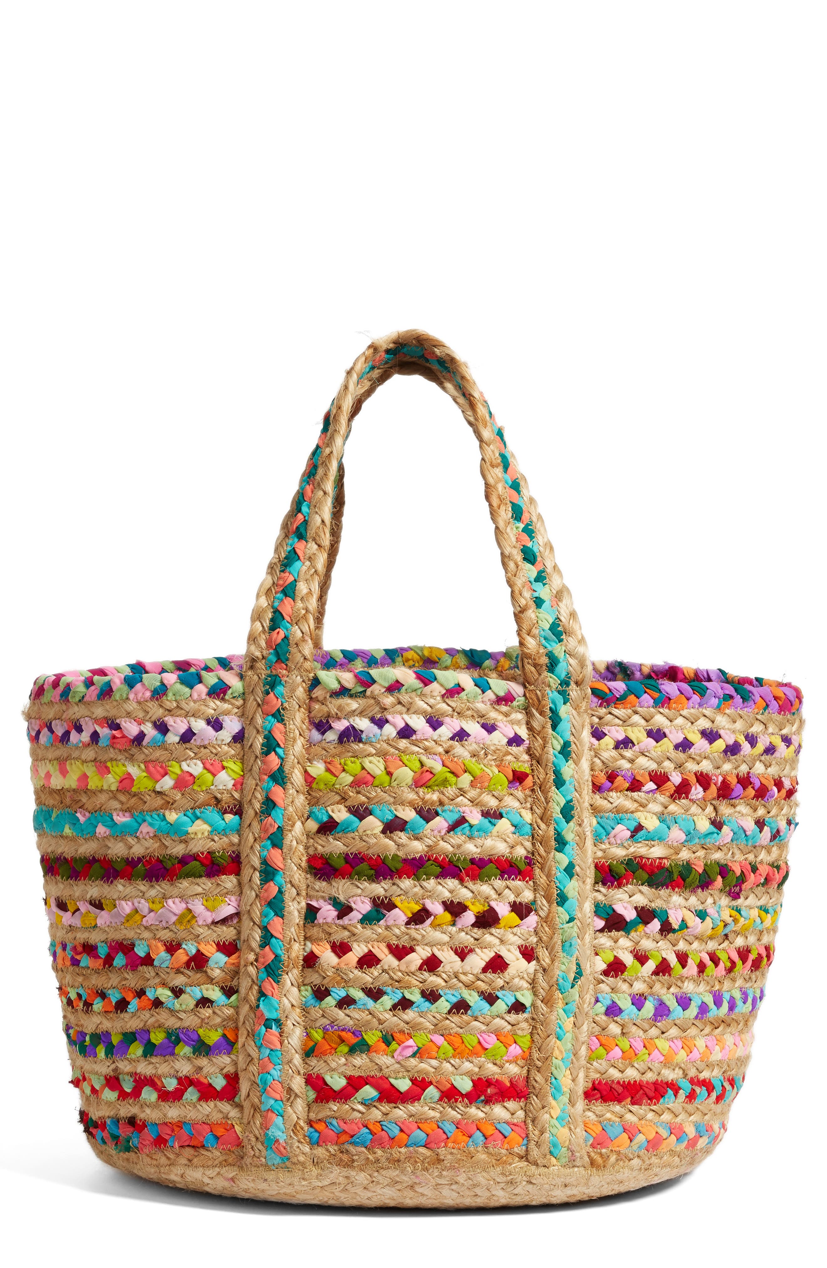 Shiraleah Mirabel Woven Tote, Main, color, 