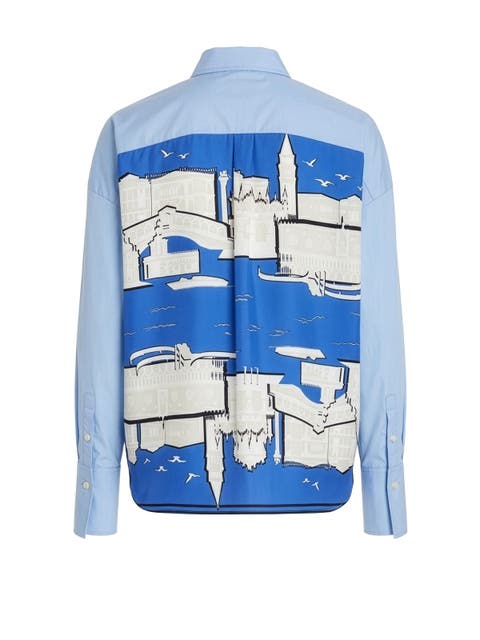 Sirene Scarf back shirt