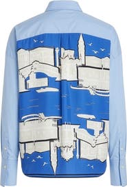 Callas Milano Sirene Scarf back shirt