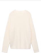 MANGO Bouclé Effect Pajama Sweater