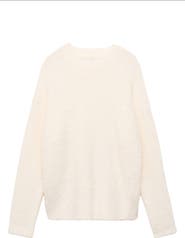 MANGO Bouclé Effect Pajama Sweater