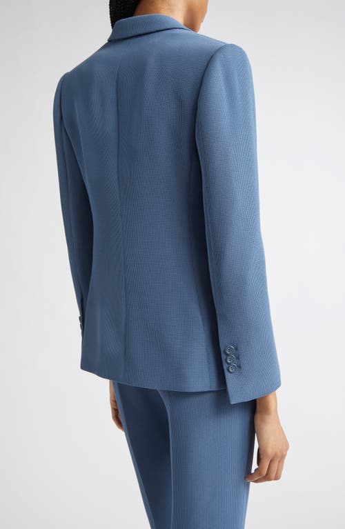 Emporio Armani One-button Blazer In Blue