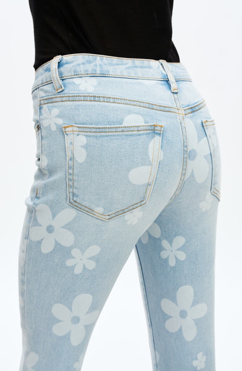 Bayeas Ankle Straight Leg Jeans, Alternate, color, 