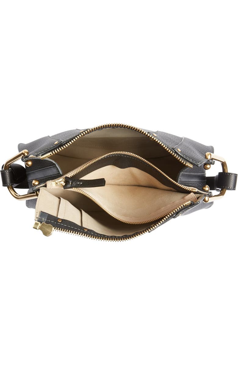 Chloé 'Small Hayley' Leather Hobo Bag, Alternate, color,