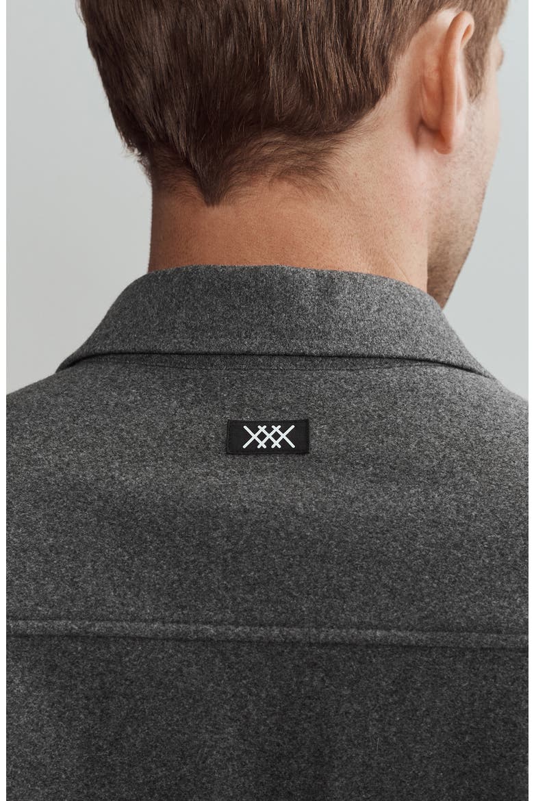 Stowaway Overshirt, Alternate, color, ASPHALT HEATHER