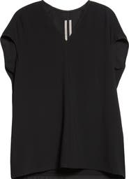Rick Owens Floating Washed Charmeuse Top