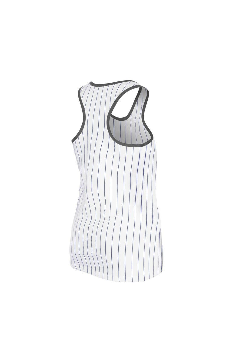 New Era Women's New Era White Los Angeles Dodgers Gameday Pinstripe Tank Top, Alternate, color, White