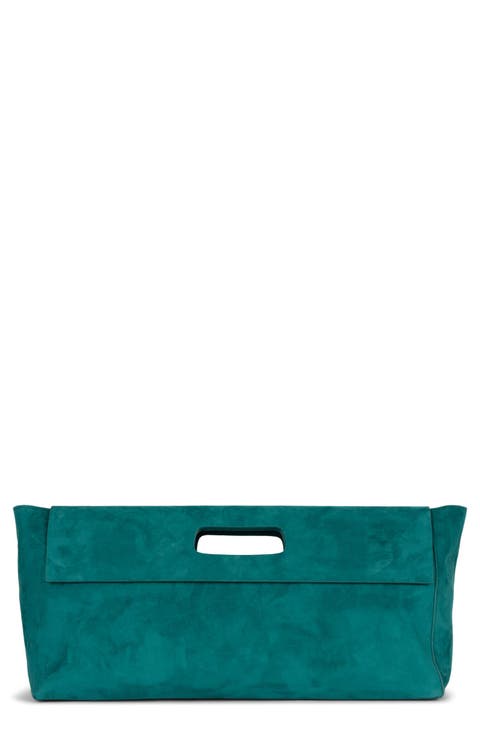 fuckthatnardshop bag ブルー greeny ECCO® Pinch Medium Cracked Leather Pinch Crossbody Bag | Green
