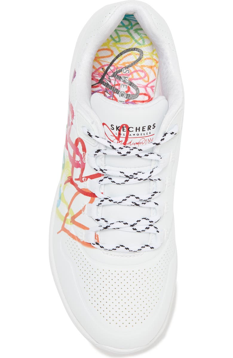SKECHERS x JGoldcrown Uno 2 - Floating Love Sneaker, Alternate, color,