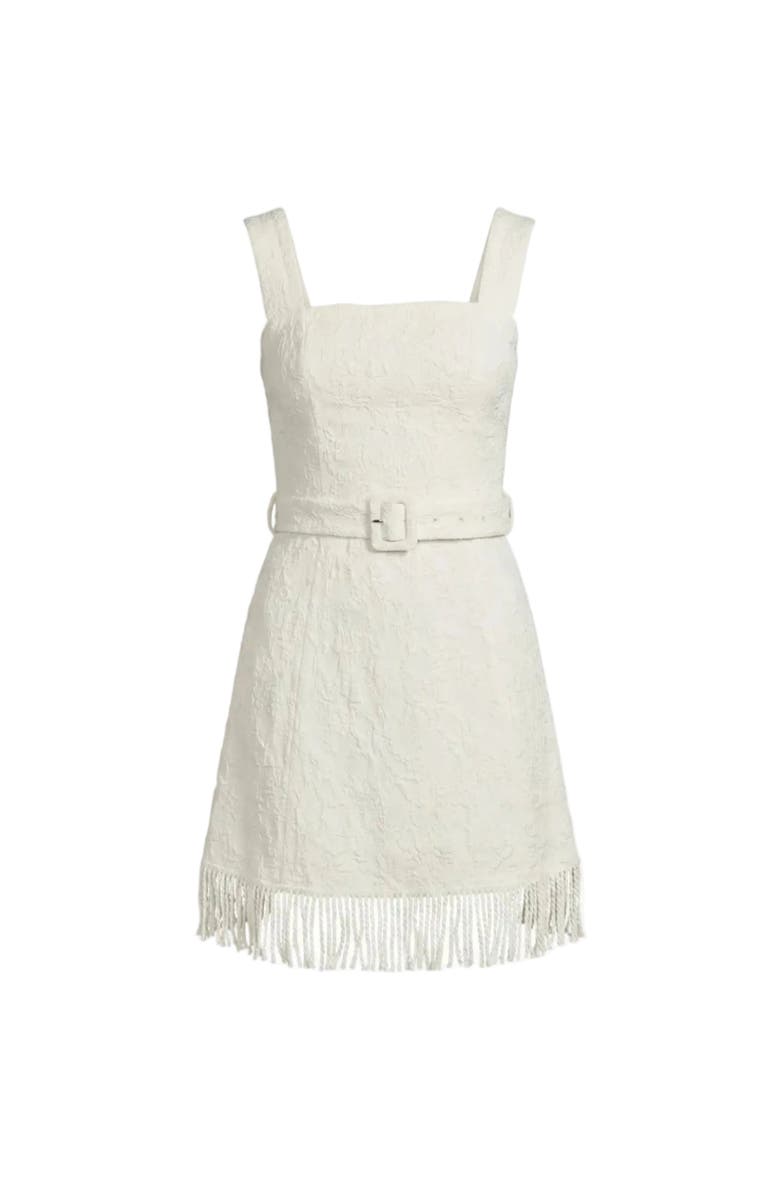 Eddy Sarah Bird Mini Dress, Alternate, color, Chapel White Floral