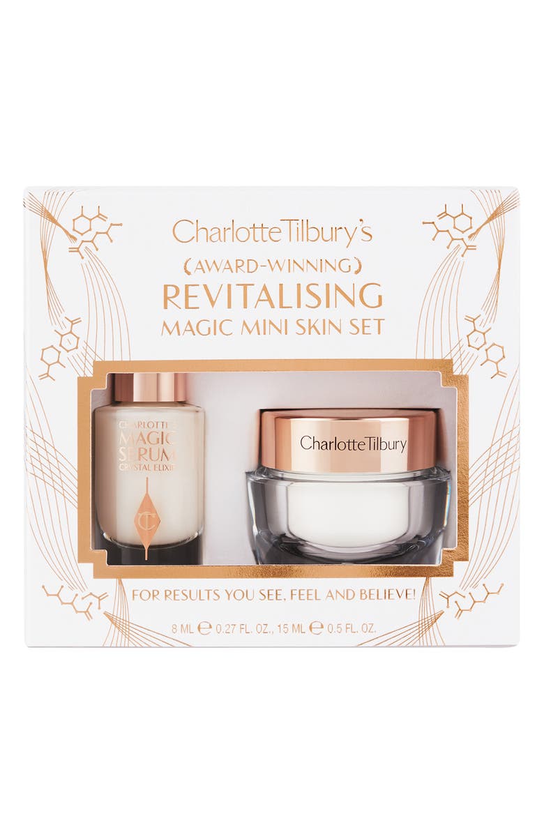Charlotte Tilbury Revitalizing Magic Mini Skincare Set USD $58 Value, Main, color,