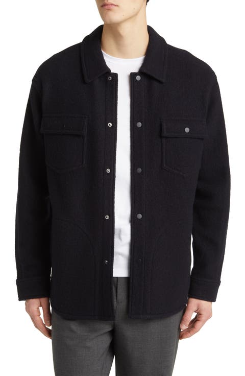 Warden Boiled Wool Overshirt