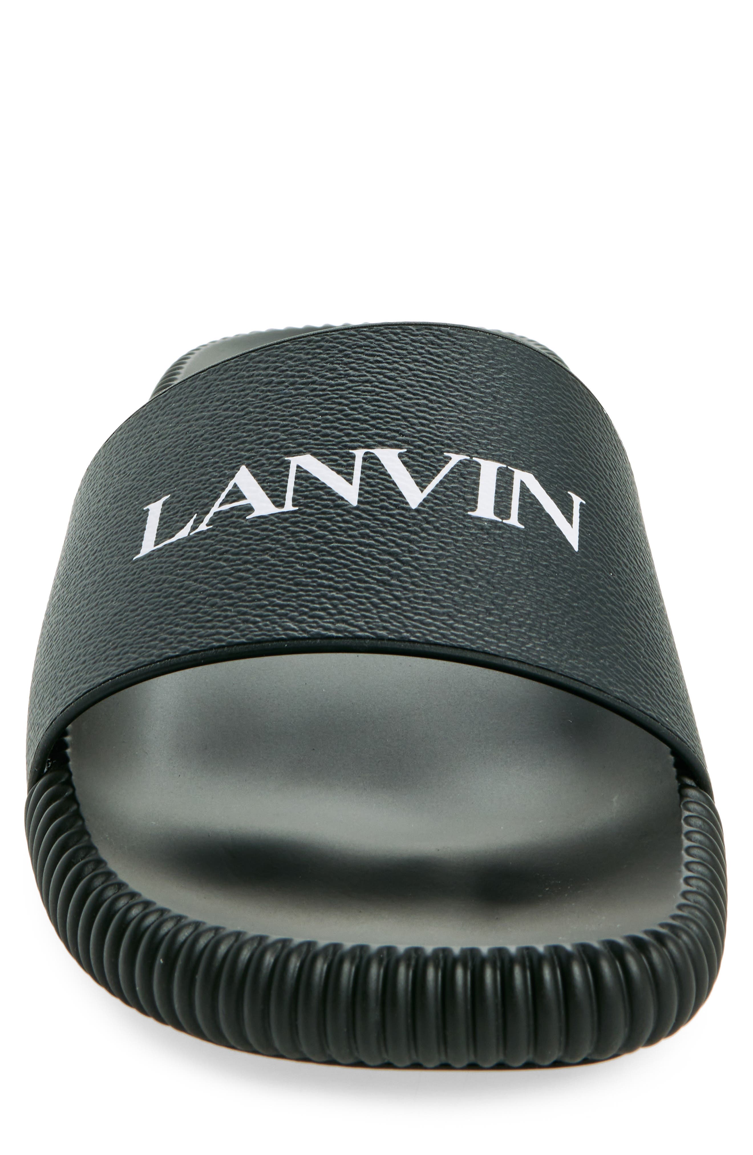 Lanvin Arpege Slide Sandal, Alternate, color, 
