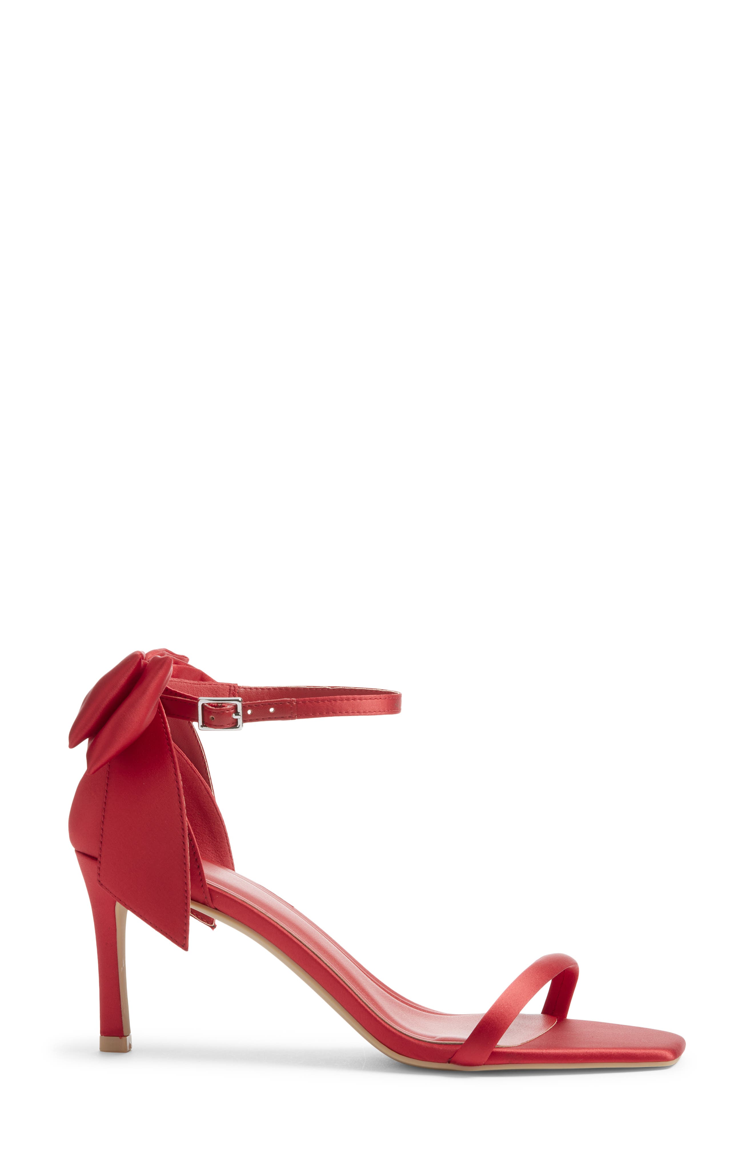 Totiana Bow Sandal, Alternate, color, RED