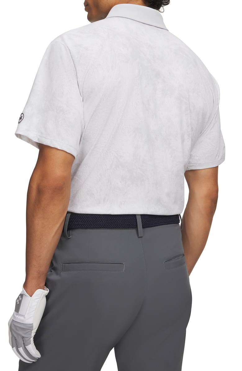 Under Armour UA ArmourDry Performance Golf Polo, Alternate, color, Halo Gray