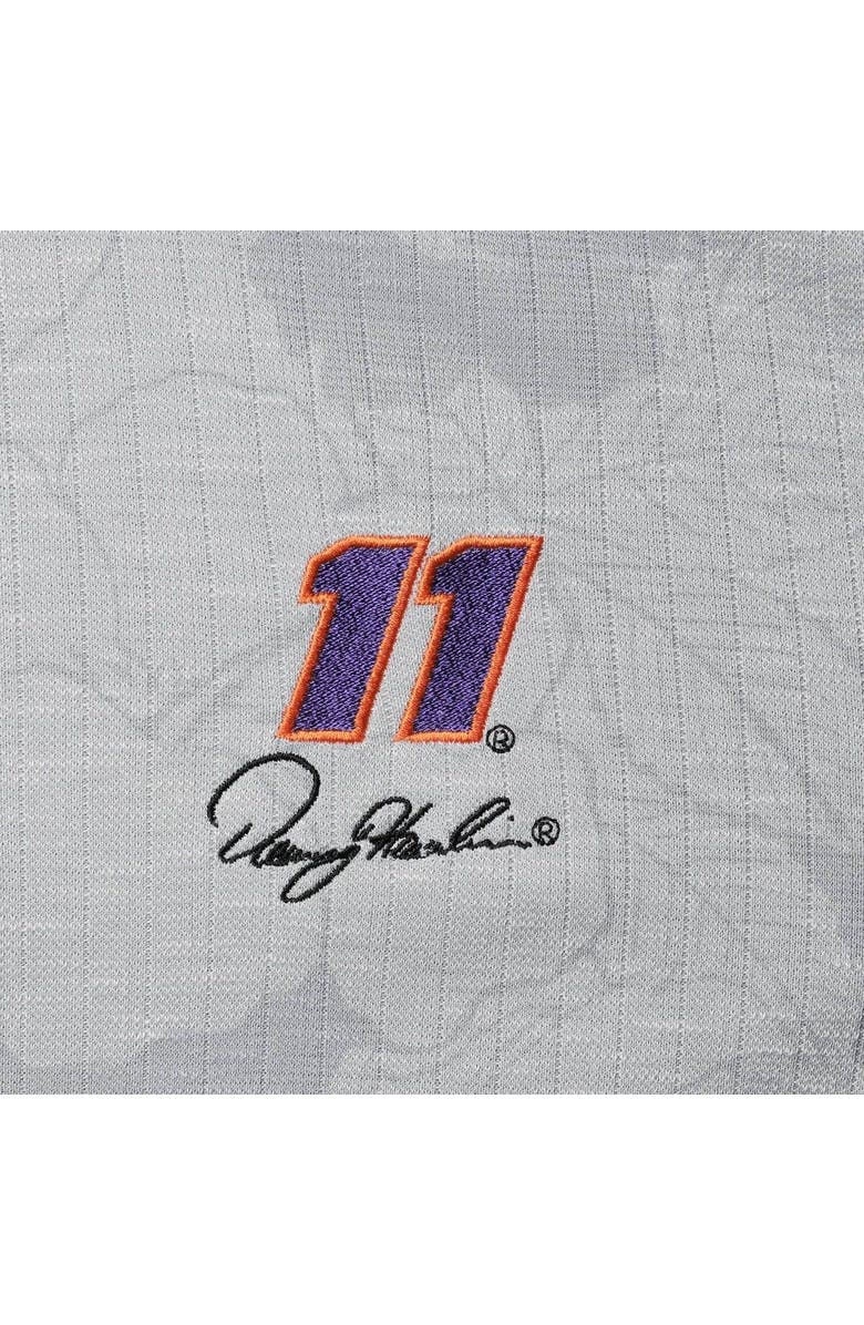 Tommy Bahama Men's Tommy Bahama Gray Denny Hamlin Miramar Blooms Polo, Alternate, color,