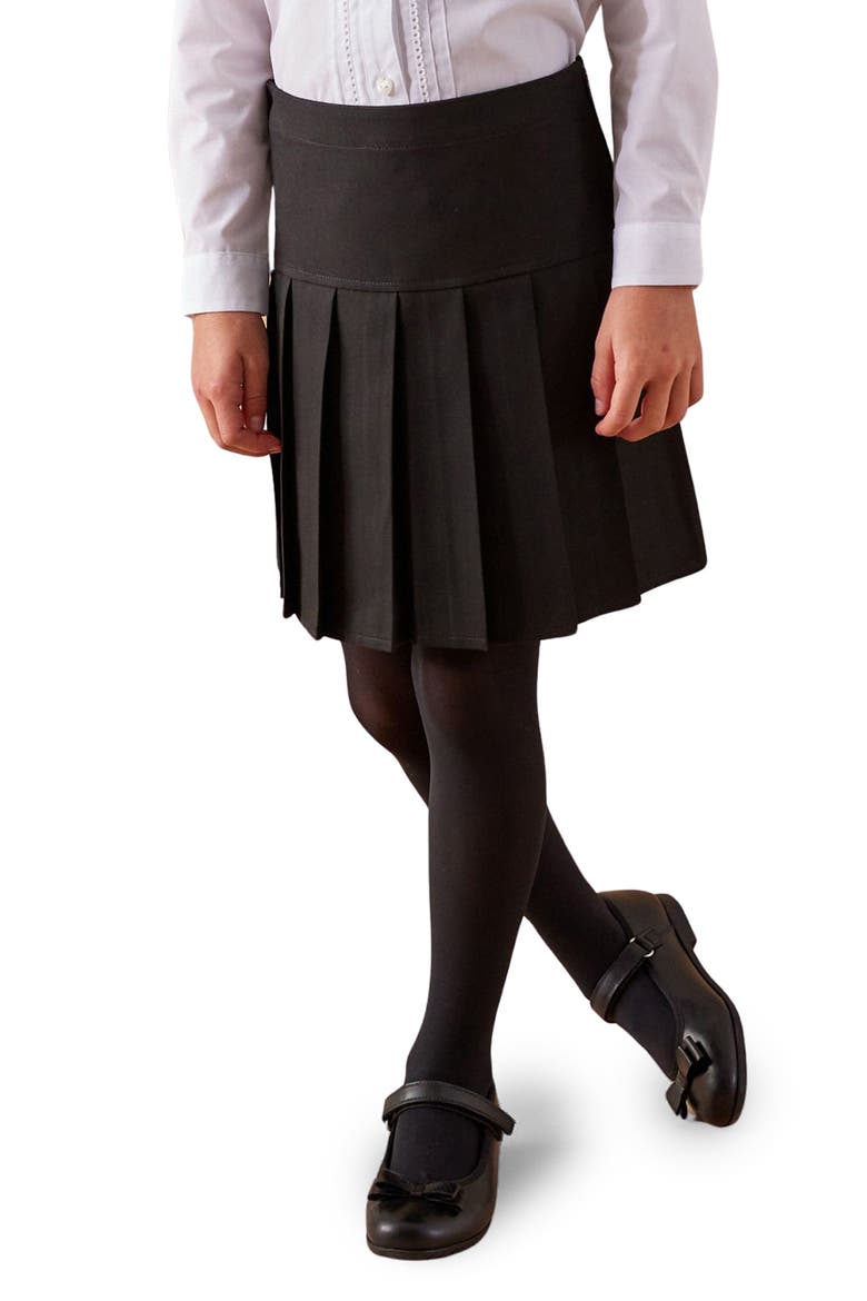 Kids' 2-Pack Pleated Skirts, Alternate, color, BLACK