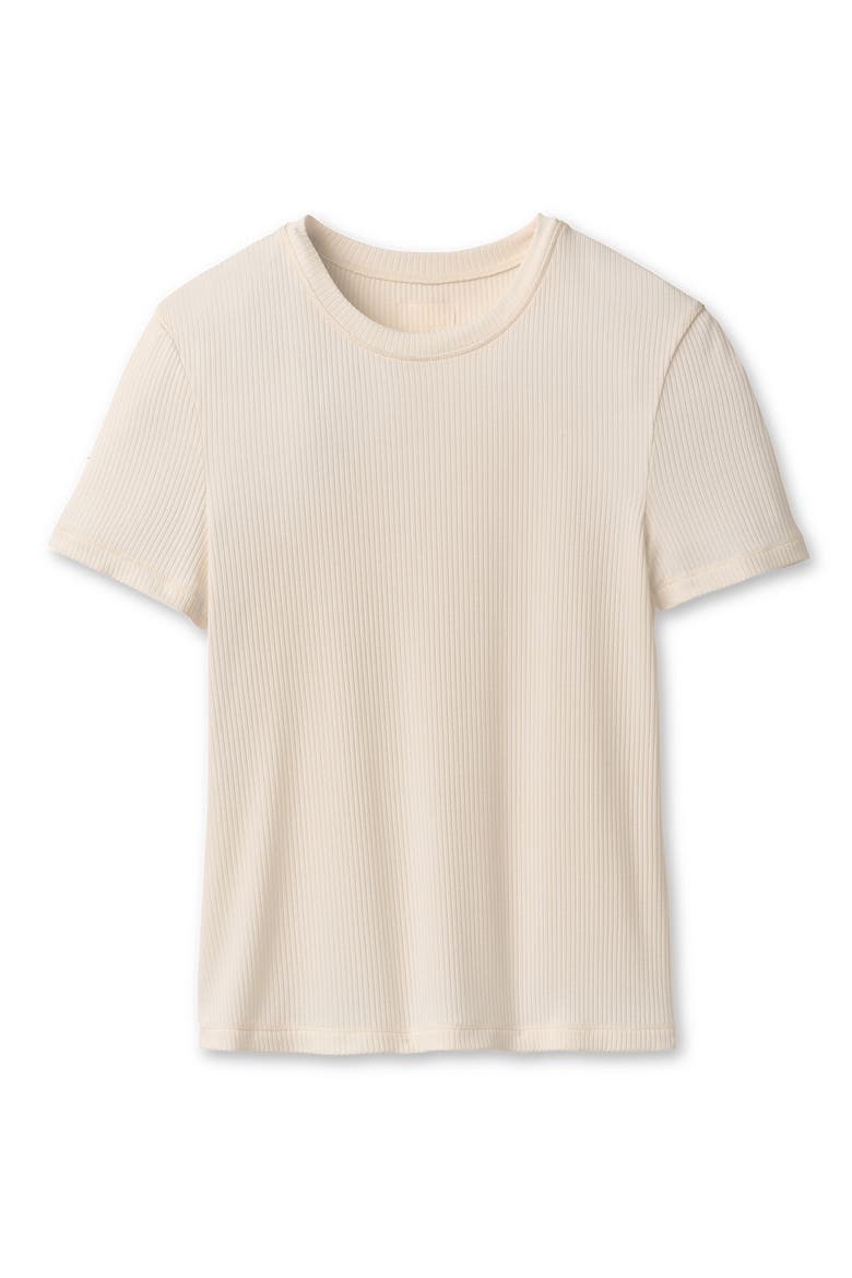 Miriam Rib Baby T-Shirt, Alternate, color, NMB