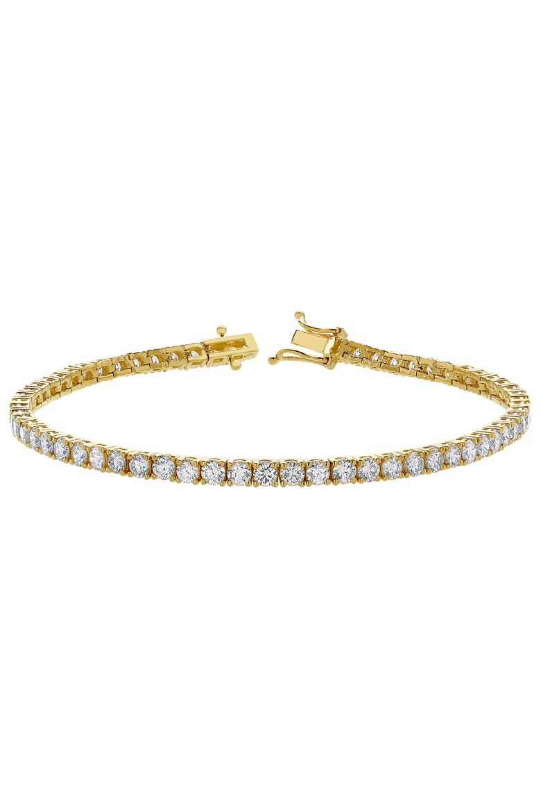 LMJ LoveGrown 10K Yellow Gold Lab Grown Diamond Tennis Bracelets - 3.99 Cts, Main, color, 10K Yellow Gold