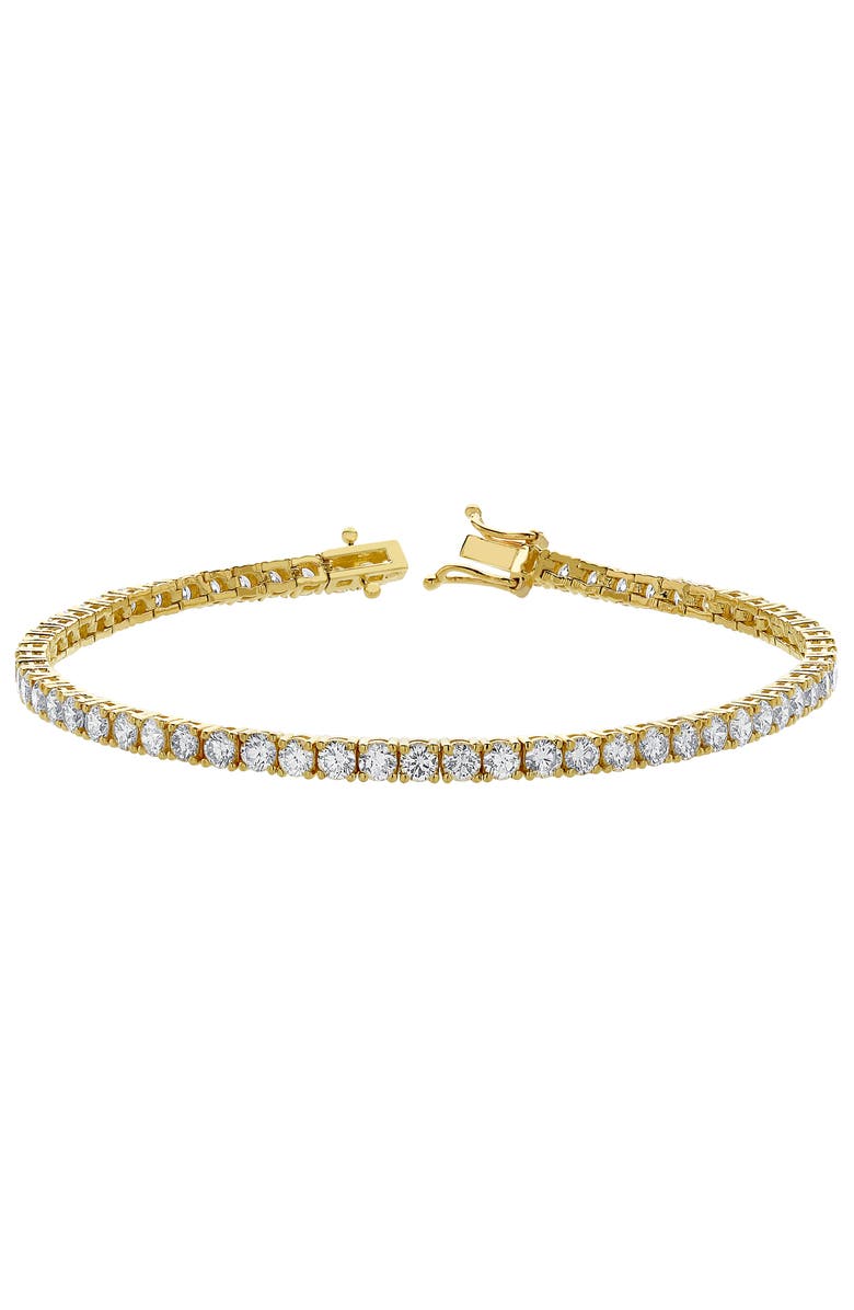 LuvMyJewelry LMJ LoveGrown 10K Yellow Gold Lab Grown Diamond Tennis Bracelets - 3.99 Cts, Main, color, 10K Yellow Gold