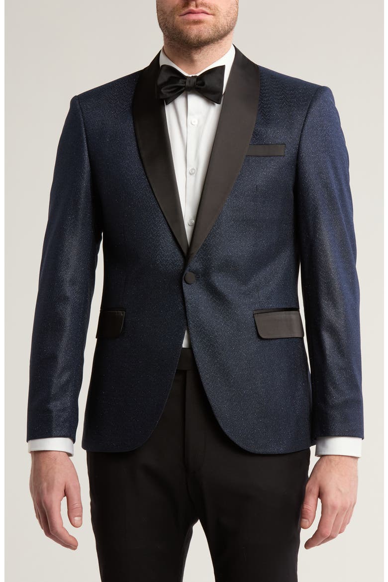 Slim Fit Prom Blazer, Main, color, NAVY