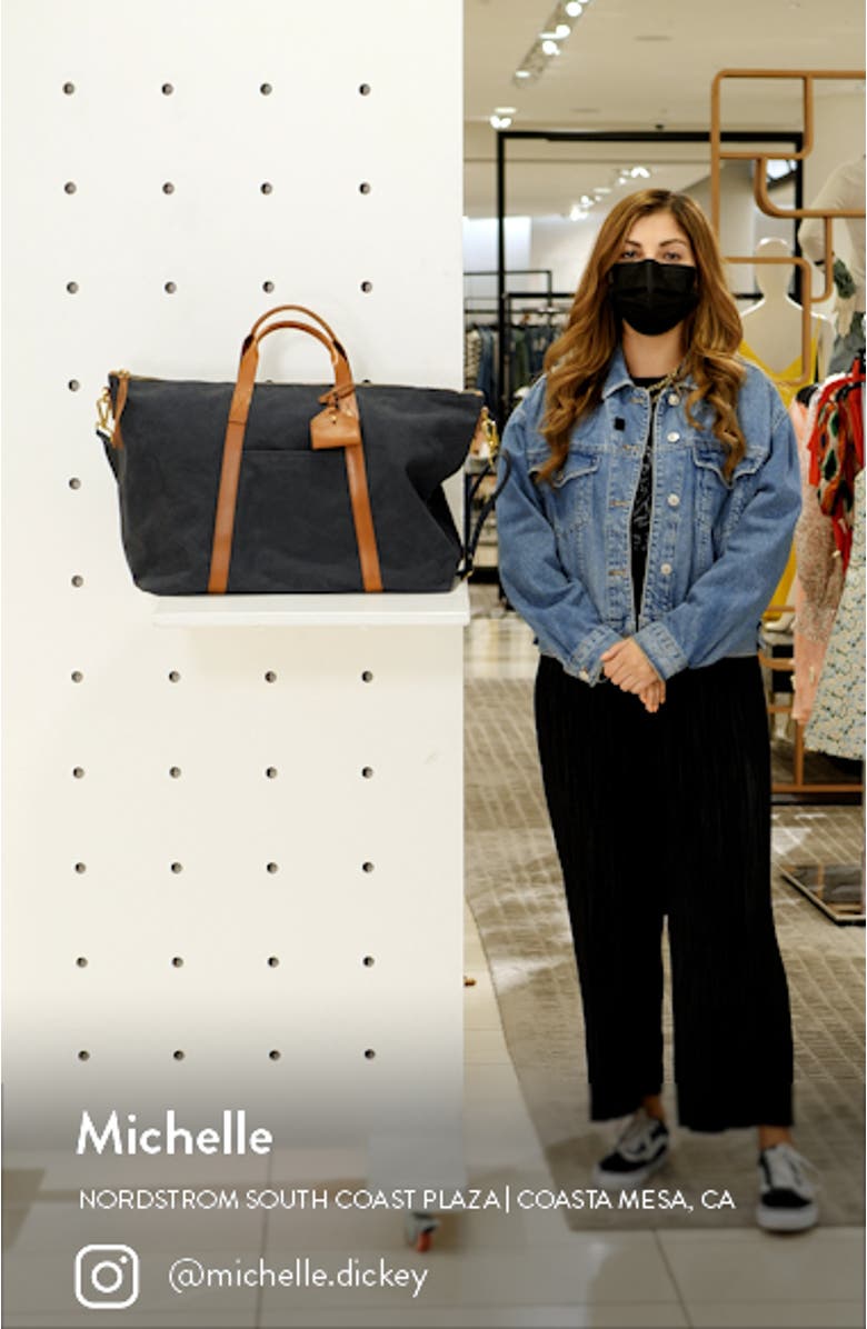 Canvas Overnight Bag, sales video thumbnail