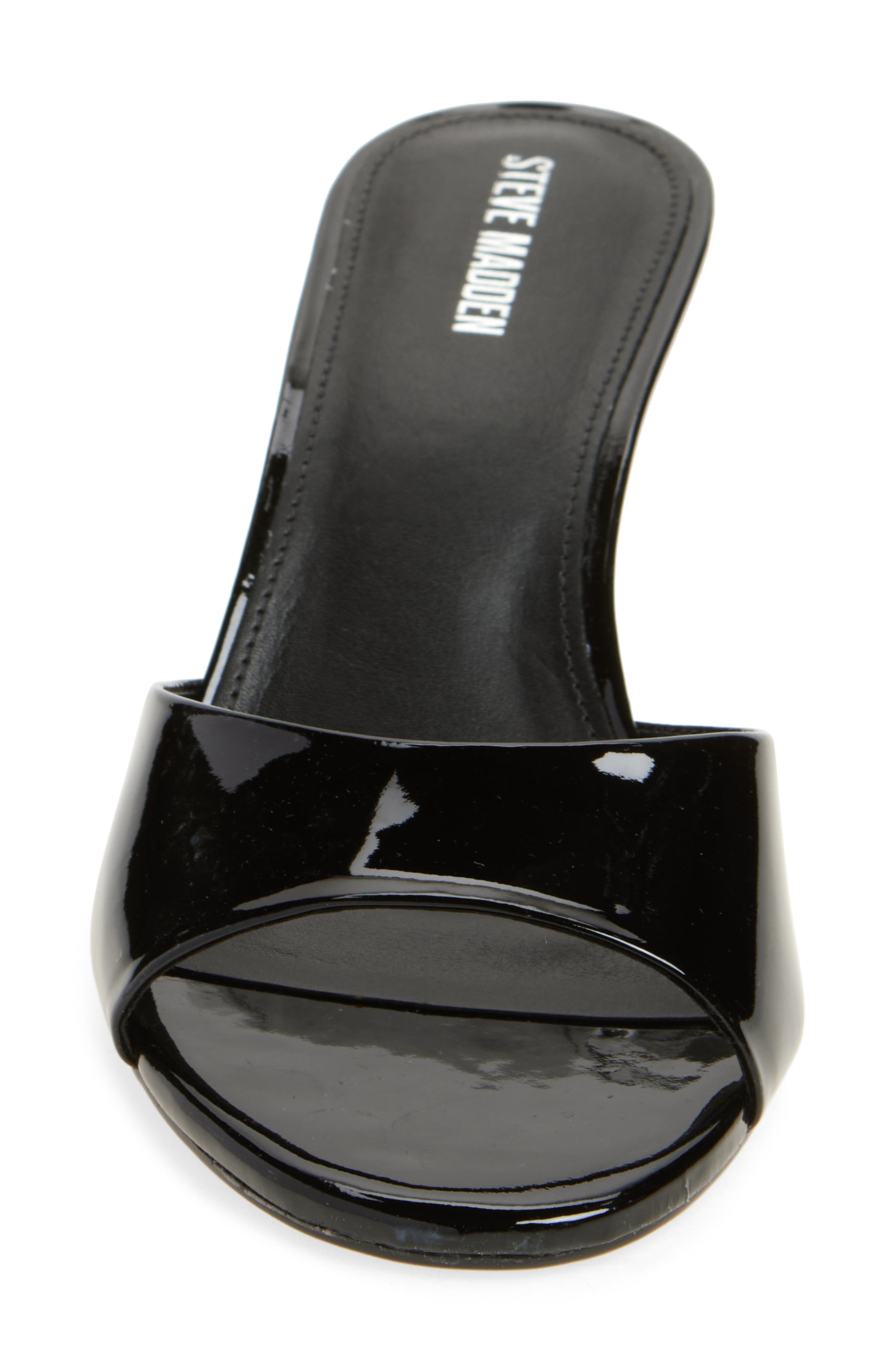 Steve Madden Kendrix Sandal, Alternate, color, Black Leather