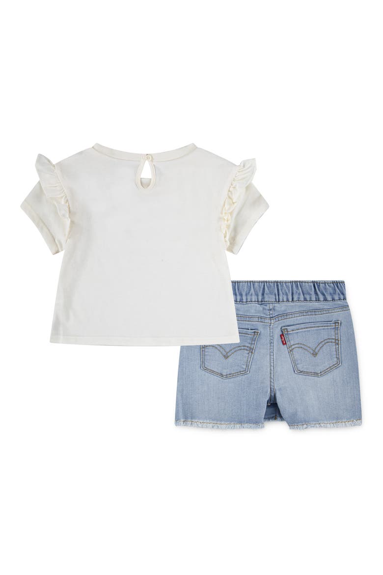 Logo Appliqué T-Shirt & Skort Set, Alternate, color, W86GARDENI
