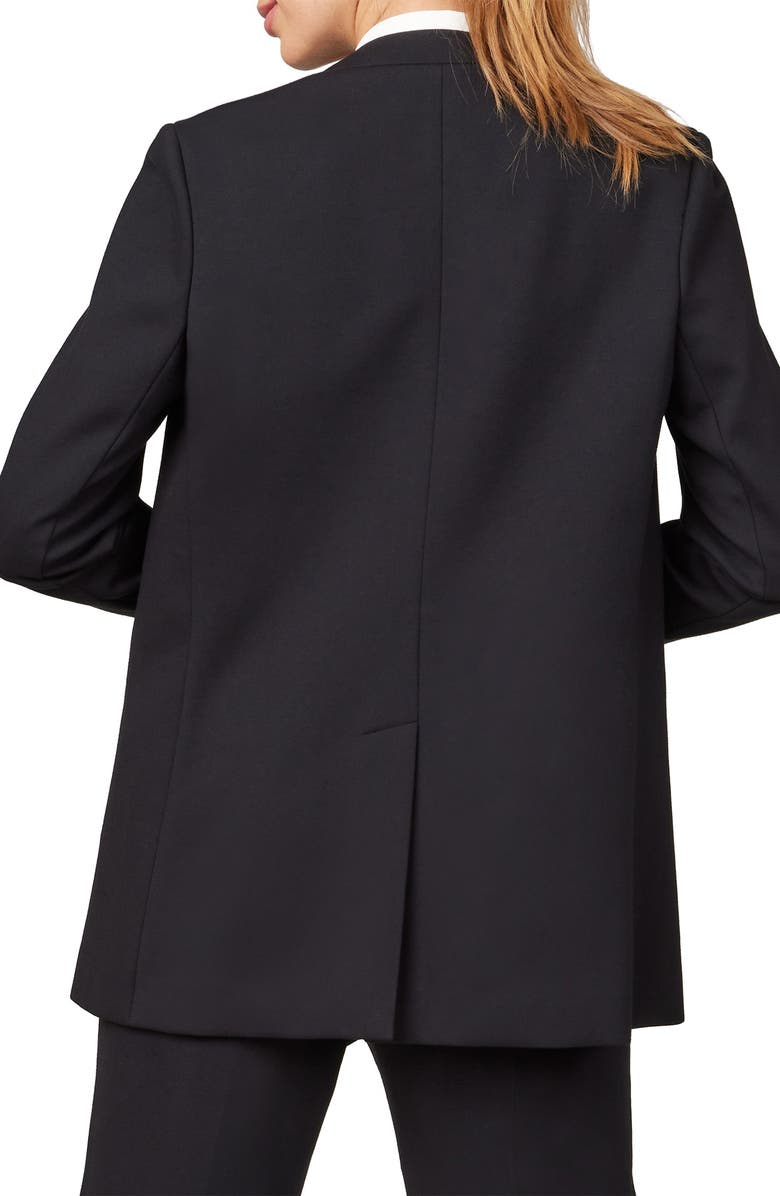 SPANX<sup>®</sup> Collarless Oversize Ponte Knit Blazer, Alternate, color,