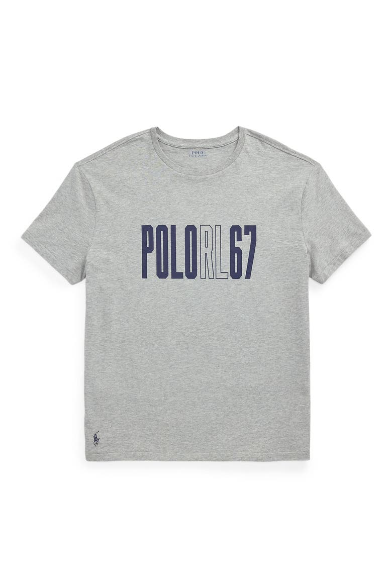 Logo Graphic T-Shirt, Alternate, color, ANDOVER HEATHER